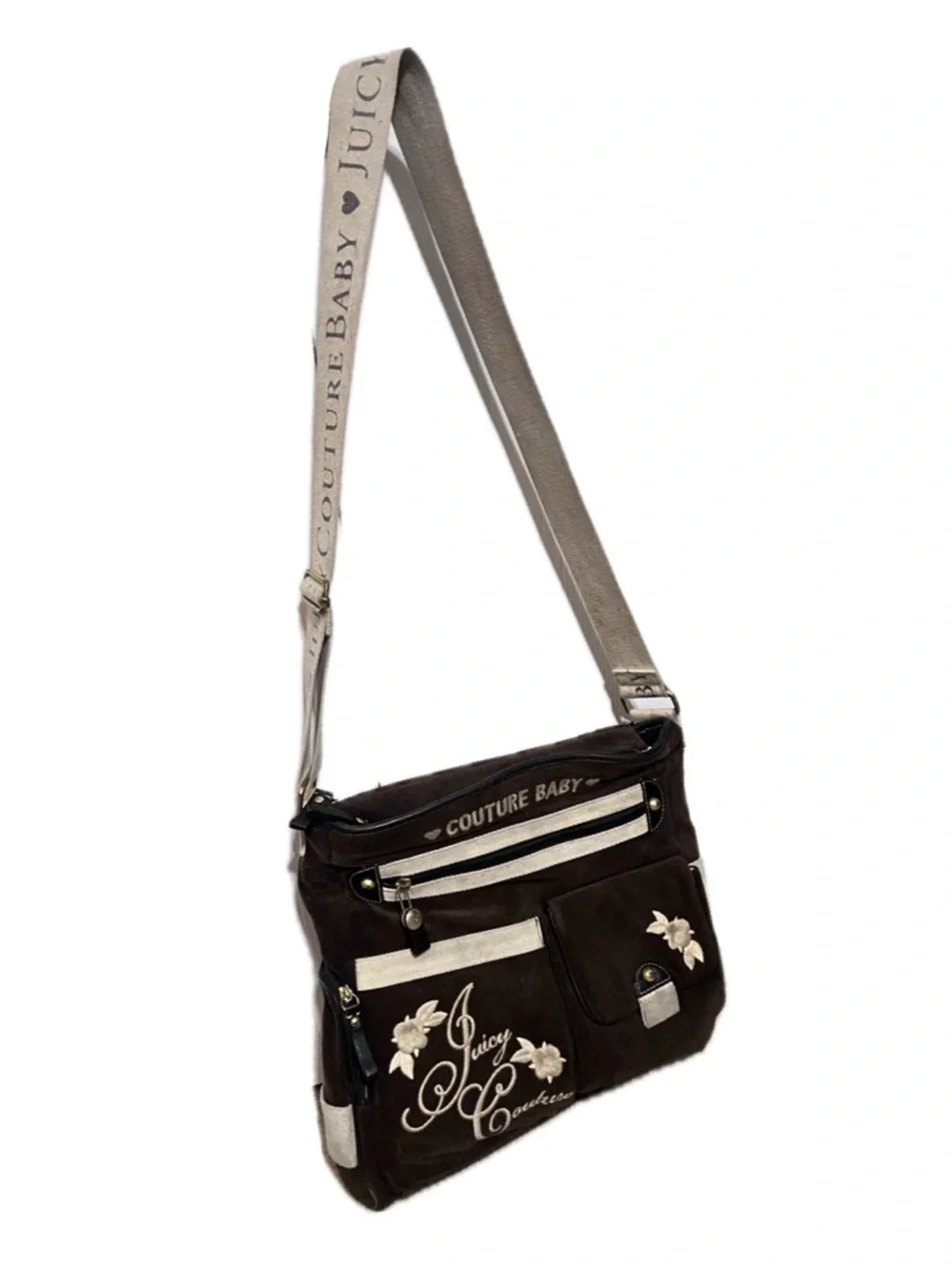 Juicy Couture Baby Crossbody Diaper Bag